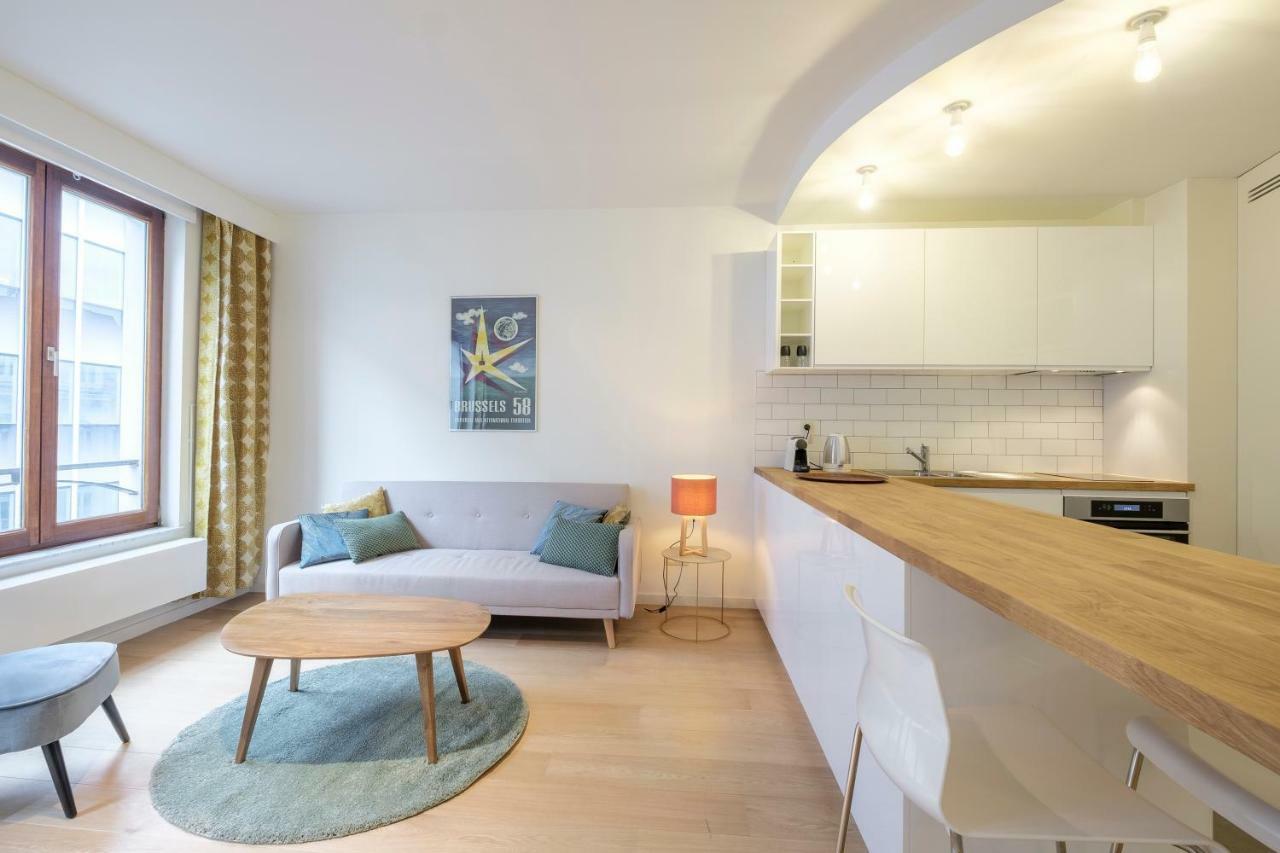 Functional Housings 2 Steps From Grand Place Bryssel Exteriör bild